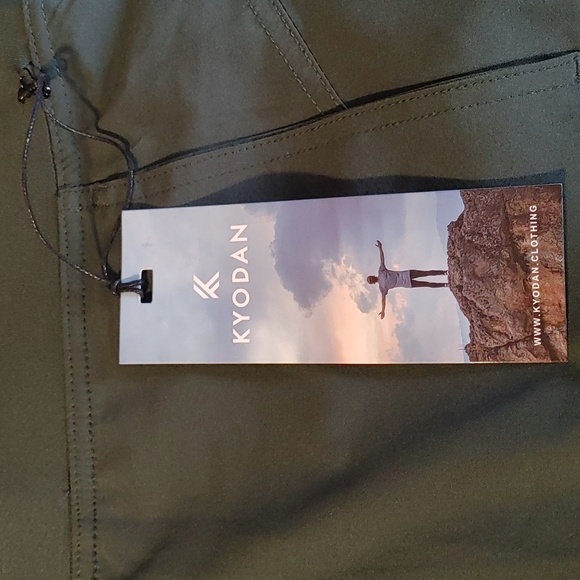 NWT Men's Kyodan Active Forest Green Athletic Shorts - Picture 12 of 13